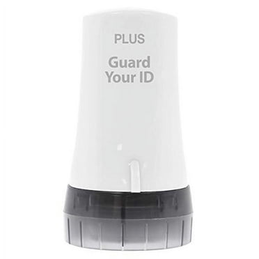 Guard Your ID Advanced Security Roller 2.0 for Identity Theft Prevention Stamping White
