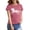 Pink, variant on Womens Solid Color Crop Tops Sleeveless Crewneck Slim Fit Casual Basic Tank Tee Trendy Fashion T Shirts Streetwear Clothing
