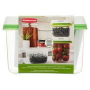 Rubbermaid FreshWorks Produce Saver, Medium and Large Produce Plastic Storage Containers, 6-Piece Set