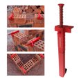 thumbnail image 3 of Nivelador de línea de ladrillos, extractor de albañilería, nivelador de ladrillos para construcción rojo, 3 of 9
