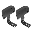 thumbnail image 3 of OUNONA 2pcs Electric Bicycles Back Cushion Iron Black Ergonomic Design for General Users, 3 of 8