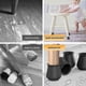 thumbnail image 5 of 16pcs Chair Leg Floor Protectors, Silicone Covers To Protect Floors Felt Bottom Furniture Non Slip Protector Pads Caps, 5 of 5