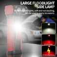 thumbnail image 3 of ZOUBAOQ 1500mAh Rechargeable Work Light COB Work Light Magnetic Emergency Camping Flashlight Suction, 3 of 8