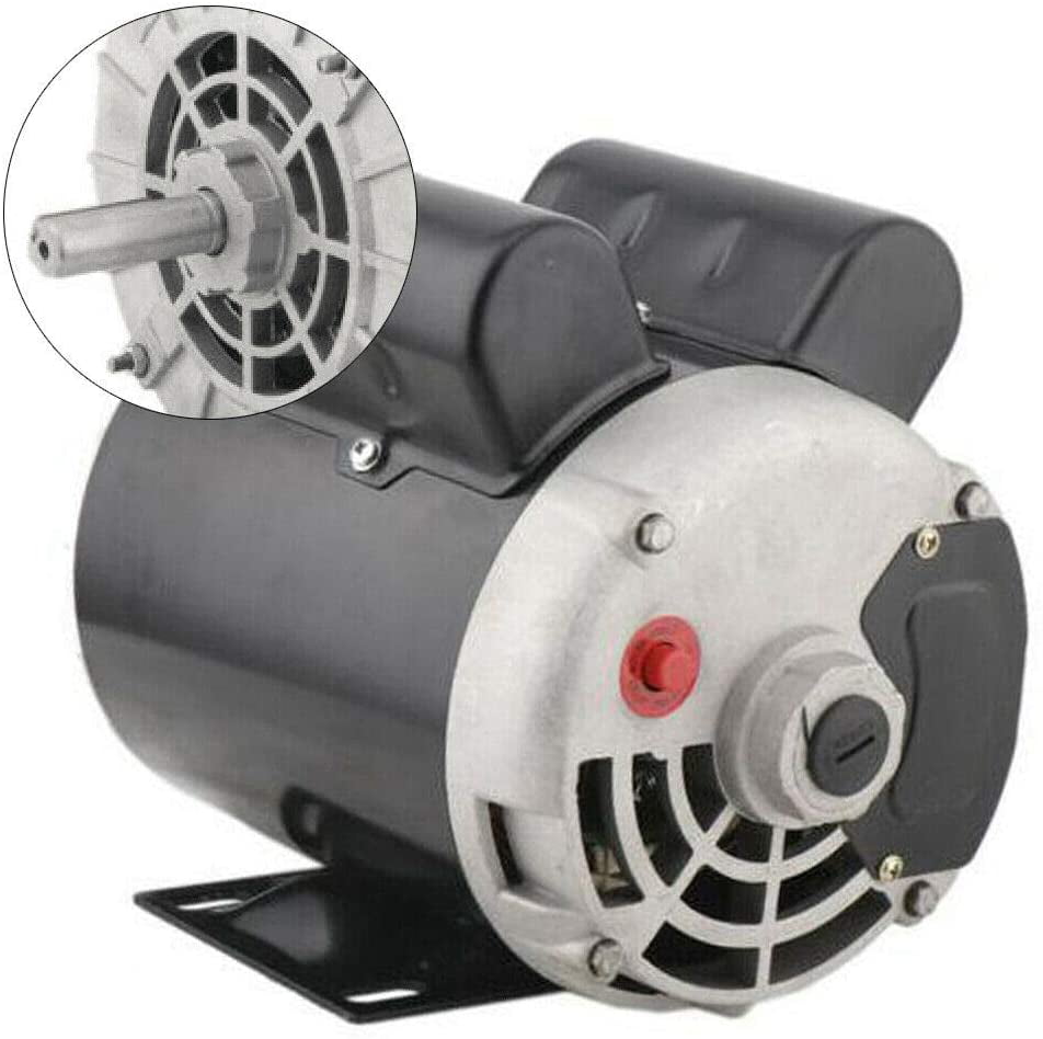 2 HP SPL Compressor Duty Electric Motor 3450 RPM 56 Frame 5/8" Shaft 120/240V US 