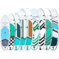 thumbnail image 2 of 6 Inch Thick Inflatable SUP Stand Up Paddle Board with Paddle Pump Travel Backpack Leash Shoulder Strap for Youth Adult All Skill Levels, 2 of 6