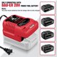 thumbnail image 2 of Para Bauer 20V Battery Charger, 1701C-B Fast Charger Replacement for Bauer 20V Hyper.max 63629 1701C-B 1702C-B 1701C 1702C Batteries, LED Indicator, 2.0A Output, 2 of 10