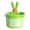 Green, variant on Sktrjpolfis Bunny Carrot Handle Sink, Plastic Sink Strainer Filter Basket, Portable Food Scrap Catcher, Multifunctional Fruit Veggie Colander for Kitchen Sink Countertop