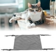 thumbnail image 4 of Hamac Suspendu pour Chat, Lit Réversible Lavable à la Main pour Chats pour Petits Animaux Orange, 4 of 8