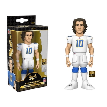 Funko Gold NFL CHASE Justin Herbert 12 inch Premium Vinyl Figure