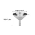 thumbnail image 5 of 2 Sets  Stainless Steel Funnel Kitchen Funnel Kitchen Filter with Brushes Kitchen Supplies, 5 of 6
