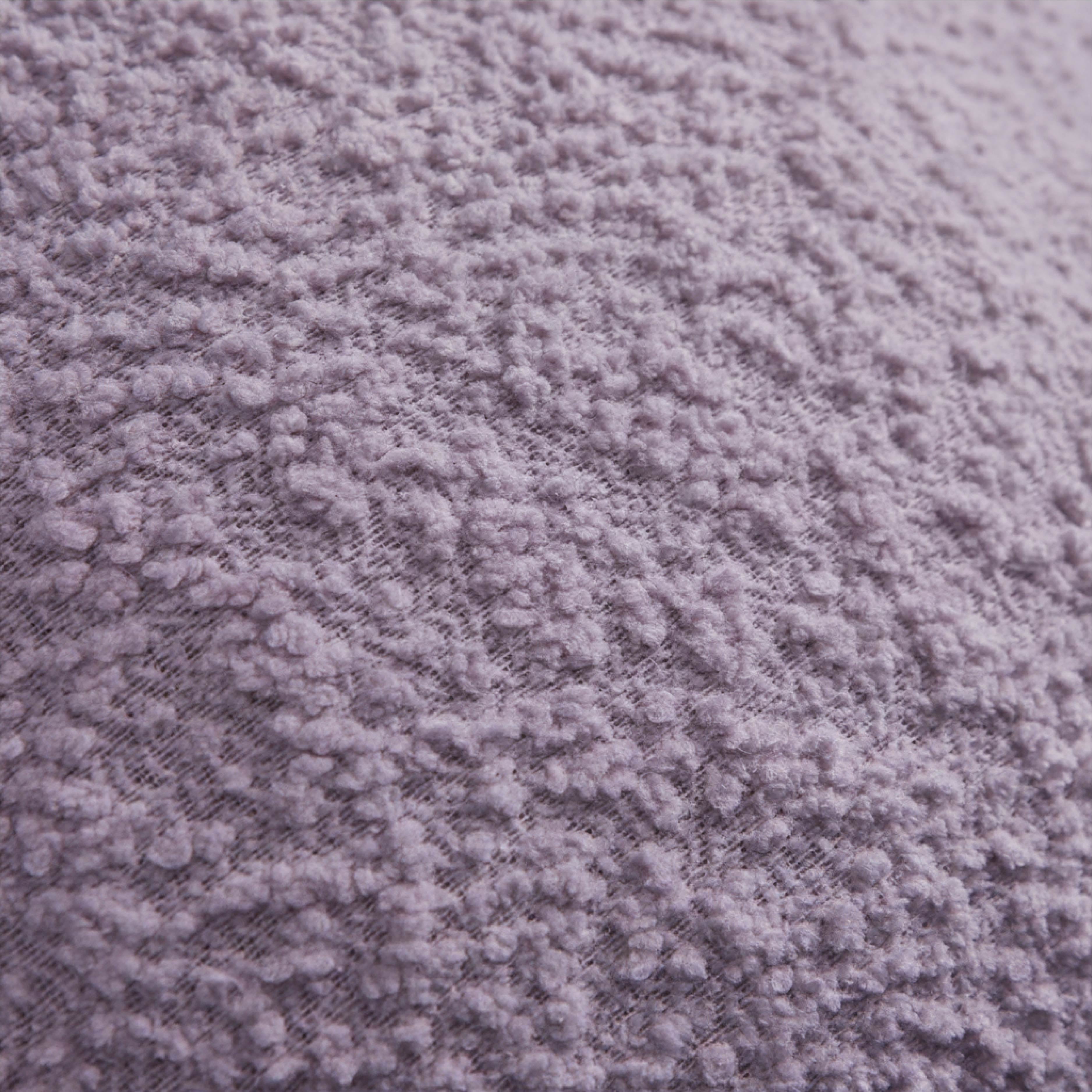 Mainstays 18"x18" Boucle Decorative Throw Pillow Cover- 2Pk- Hazy Purple