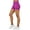 Purple, variant on Gilbin Ultra Soft High Waist Yoga Stretch Mini-Bike Shorts for Women-Many Colors-One Size & Plus Size (Beige S-L)