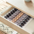 thumbnail image 6 of Clear Coffee Pod Holder Storage Tray 15.75" L X 12.6" W Compatible With Vertuoline Capsule  Drawer Insert Organizer Holds 50 Pods Counter Of Kitchen Home Office, 6 of 6