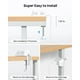 thumbnail image 3 of Regleta con abrazadera de escritorio, protector contra sobretensiones con 5 salidas de CA, 2 USB A, 1 USB C, 3 of 5