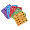 thumbnail image 4 of 5x Juegos de fiesta de cartón de bingo de impresión , tarjetas de bingo fáciles de leer con ventana corredera para personas mayores, 4 of 10