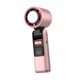 thumbnail image 3 of Ventilador portátil Hand USB recargable ajustable para acampar de viajes de 6.8 pulgadas de largo multipropósito Ligero 1-100 Velocidad Rosa, 3 of 9