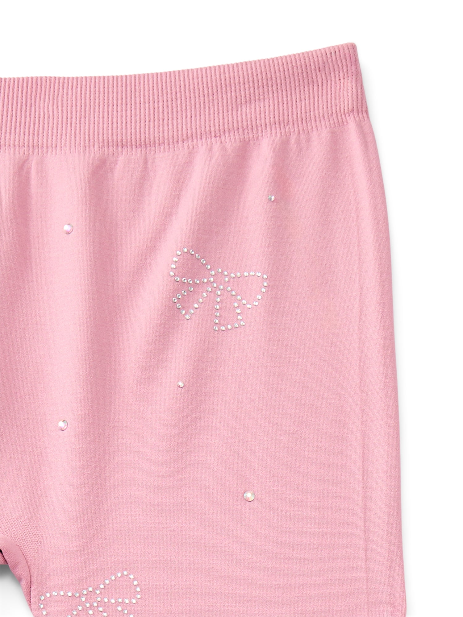 Star Ride Girls Seamless Fleece Lined Leggings, 2-Pack, Sizes 4-16