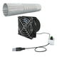thumbnail image 5 of Ventilador de , ventilador de tubo, ventilador montado en la pared para yate, ventilador de ventilación con ahorro de energía, USB para ventana, Tubo de ventilador único 3M, 5 of 9