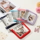 thumbnail image 4 of Álbum de Tarjetas Photocard A7, Libro de Portatarjetas KPop Transparente, Álbum de Tarjetas de Foto Kpop Coreano con 25 Pcs Internos (50 Ranuras para Tarjetas), Blanco, 4 of 7
