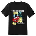 thumbnail image 2 of Men's Short Sleeve Graphic T shirt Collection Summer New Fashion Trend Sports Shirt Loose style Large, 2 of 5