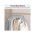 thumbnail image 3 of Space Saving Hangers Upgraded, Adjustable 6 Holes to 9 Holes Magic Clothes Hanger, Stainless Steel Hangers Space Saving for Closet Organizers and Stor, 3 of 5
