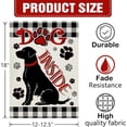 thumbnail image 2 of SM-XLHN Home is Where My Dogs are 28 x 40 House Flag Double Sided, Pet Paw Print Garden Yard Decoration Dog Owner Lover Gifts, Farmhouse Rustic Burlap Outdoor Decor Decorative Large Flag, 2 of 6
