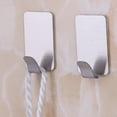 thumbnail image 3 of Ganchos autoadhesivos perfecl Ganchos de pared acero inoxidable, 3 of 8