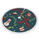 thumbnail image 2 of Faldas para árbol de Navidad de 48 pulgadas con texto "Merry Christmas", tapete para árbol de Navidad para vacaciones de invierno, falda para árbol de Navidad para decoraciones navideñas rústicas, 2 of 8