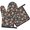 Pioneer Flower Floral Print Pattern-2, variant on Pioneer Flower Floral Print Pattern 1-Pack Oven Mitts Set, Heat Resistant Kitchen Gloves, 7.7" X 12"