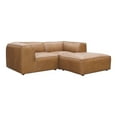 thumbnail image 2 of Moe's Home Collection Form Nook Modular Sectional Sonoran Tan Leather Leather, 2 of 7