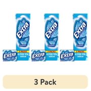(3 pack) Extra Peppermint Sugar Free Gum Back To School Chewing Gum - 3 Pack