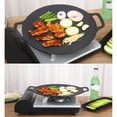 thumbnail image 2 of Yajisi Sartén Coreana para Barbacoa Redonda Grande Antiadherente 36 cm / 14.2 inches, 2 of 2