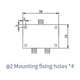 thumbnail image 5 of Divisor de Potencia DC1-1000MHz, Divisor de Potencia Combinador 1 A 2, Divisor de Potencia de Banda de 433 MHz para Amplificador de Radioaficionado SDR, 5 of 5