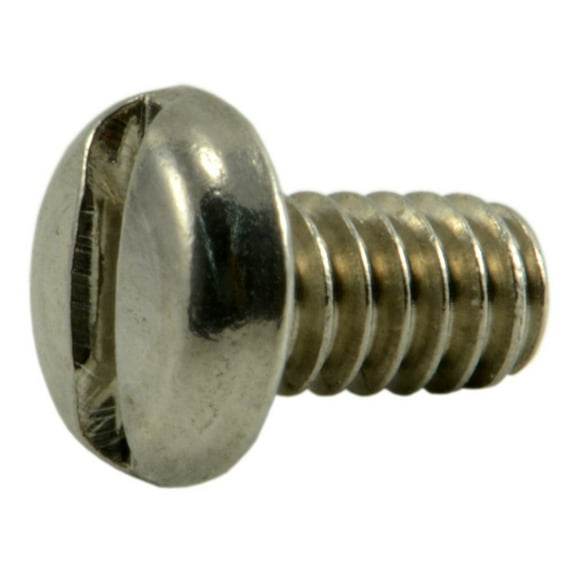 #3-48 x 3/16" 18-8 Stainless Slotted Pan Machine Screws MSPSS-029 (25 pcs.)
