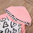 thumbnail image 4 of Kiapeise Newborn Kids Baby Girl Clothes Long Sleeve Hooded T-shirt Top Pants Outfit Set, 4 of 7