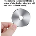 thumbnail image 4 of 30 Pack 45 mm Rotary Blades Rotary Cutter Blades Rotary Cutter Replacement Blades Rotary Cutter Refill Blades for Sewing Arts Crafts Compatible with Most Cutter, 4 of 7