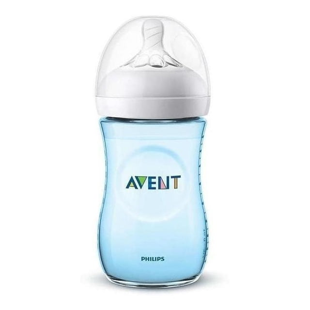Biberon Avent Natural Anticolico 1m+ 260ml/9oz Azul