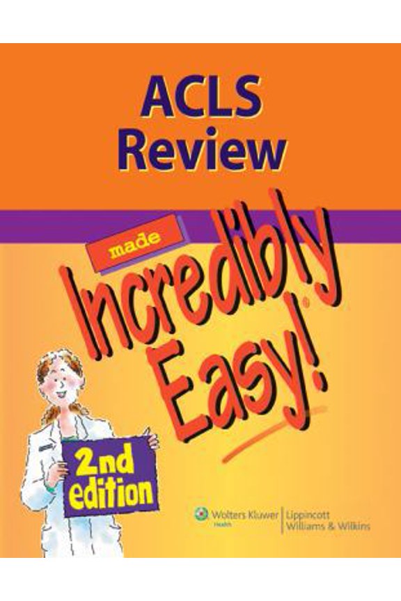 Pre-Owned ACLS Review Made Incredibly Easy (Paperback) 1608312887 9781608312887