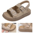 thumbnail image 1 of Sandalias para Infantiles Verano Sin Deslizamiento Suaves La Playa Baby (Caki 31), 1 of 9