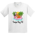 thumbnail image 3 of Inktastic Tampa Bay Florida Flamingo Youth T-Shirt, 3 of 5