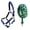 Royal Blue/Lime, variant on Nylon Horse Neoprene Padded Nylon Adjustable Halter Brass Hardware 606181