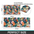 thumbnail image 7 of Pioneer Flower Floral Print Pattern Kitchen Rugs Sets Of 2,Anti Fatigue Kitchen Mat Rugs Non Slip Washable,Decorative Kitchen Floor Mats for Kitchen,Sink,Laundry,17"x30"+17"x47", 7 of 7