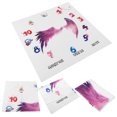 thumbnail image 4 of Newborn monthly cloth infant monthly growth cloth Wing Pattern Baby Photo Background Cloth Soft Infant Monthly Photography Cloth Props ANGGREK Otros, 4 of 8