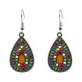 thumbnail image 2 of SPRING PARK Women Vintage Retro Bohemian Party Ethic Earrings Ear Hook Drop Dangle, 2 of 7