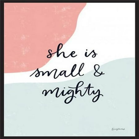 

Northwood Collection NC-IM1158 She is Small & Mighty Glossy Framed Artwork