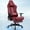 Red, variant on GTRACING High Back Racing Style Gaming Office Chair with Footrest and Adjustable Reclining Backrest, Red