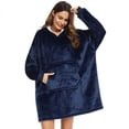 thumbnail image 5 of Manta de sudadera con capucha de gran tamaño con bolsillo frontal con capucha gigante para adultos, hombres, mujeres y adolescentes Ormromra HFP-0069-1, 5 of 5