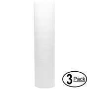 3-Pack Replacement for Anchor Water Filter AF-5003 Polypropylene Sediment Filter - Universal 10-inch 5-Micron Cartridge for Anchor Water Filters 5 STAGE RO SYSTEM - Denali Pure Brand