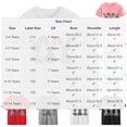 thumbnail image 3 of CYRBOKO Kids Easter T-shirts, Short Sleeve Casual Holiday Cotton Girls Summer Tops Sky Blue Size 4-5 T, 3 of 8