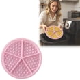 thumbnail image 4 of Yuehao Moule Gaufrier en Silicone Plateau de Cuisson Rond, Moule à Gâteau Antiadhésif Réutilisable pour Four, Rose, 4 of 8